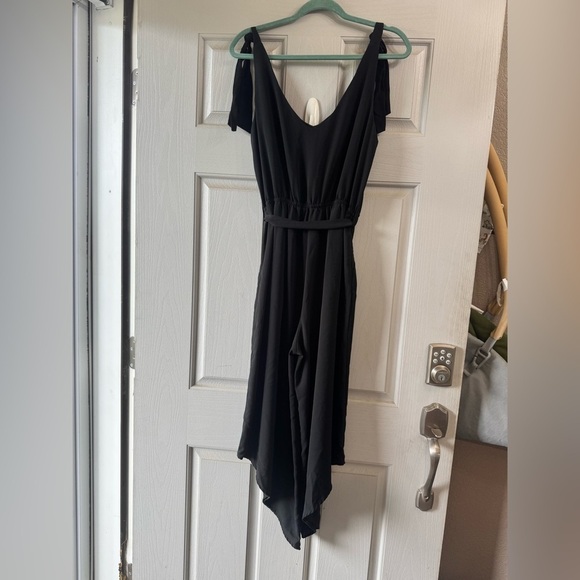 Belongsci Pants - Black Women's Jumpsuit